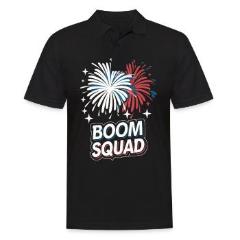 Pyrotechnie Feux d’artifice Pyrotechnie - Polo Homme - noir - Devant - Kai (181cm)
