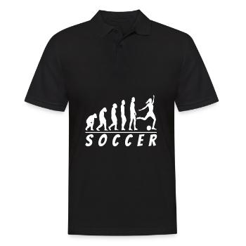 Soccer Evolution Femmes Soccer Kickerin - Polo Homme - noir - Devant - Kai (181cm)