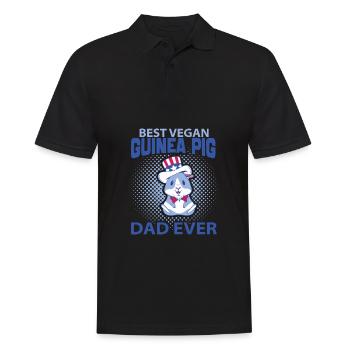 Guinea pig - Men's Polo Shirt - black - Front - Kai (181cm)