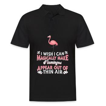Flamant - Polo Homme - noir - Devant - Kai (181cm)