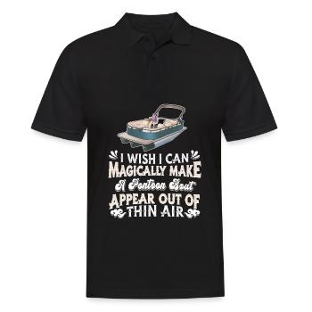 Bateau ponton - Polo Homme - noir - Devant - Kai (181cm)