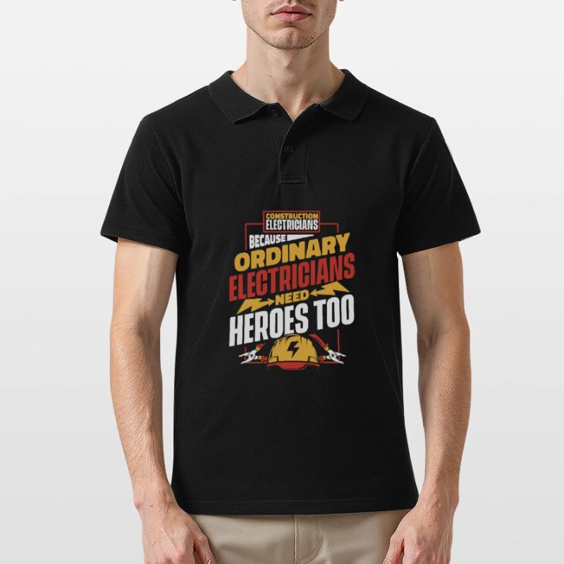 Electrician Electrical Engineer Electronics Technician Men's Polo Shirt