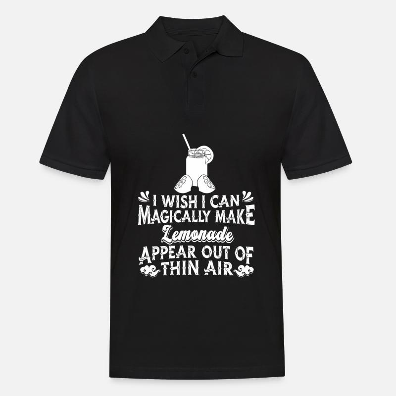 Soda à la limonade - Polo Homme - noir