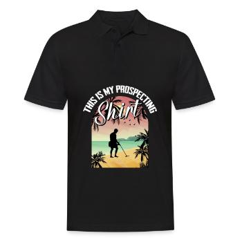 Prospecteur - Polo Homme - noir - Devant - Kai (181cm)