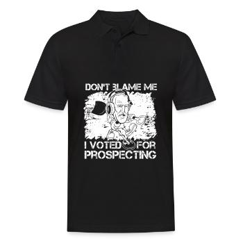 Prospecteur - Polo Homme - noir - Devant - Kai (181cm)