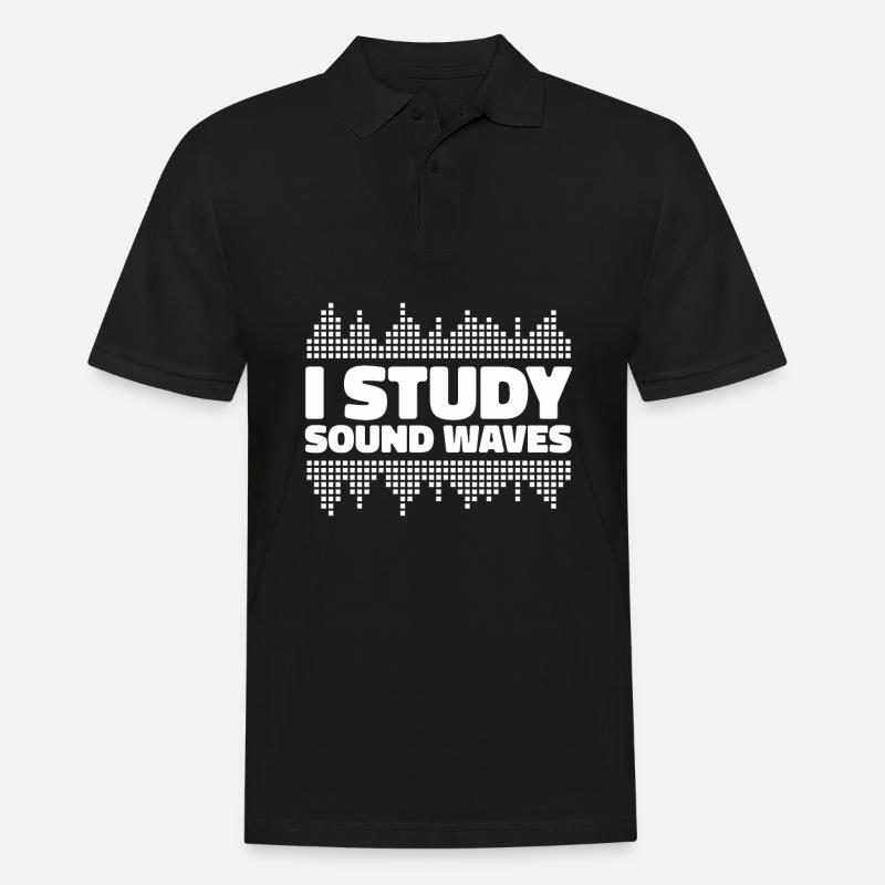 Physik Physiker - Männer Poloshirt - Schwarz