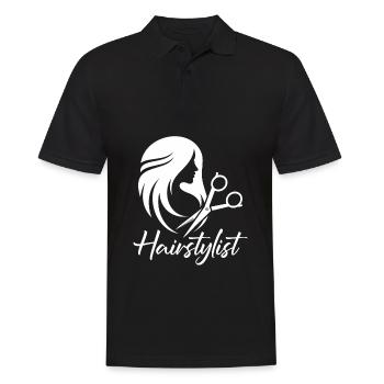 Coiffeur Coiffeur Coiffure Coiffure Coiffure Coiffure - Polo Homme - noir - Devant - Kai (181cm)