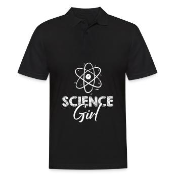 Biologiste scientifique en biologie - Polo Homme - noir - Devant - Kai (181cm)