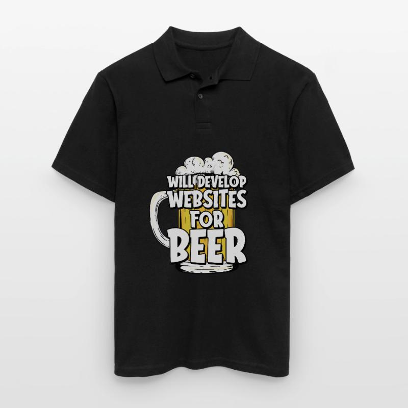 Web Developer Web Developer Web Developer Men's Polo Shirt