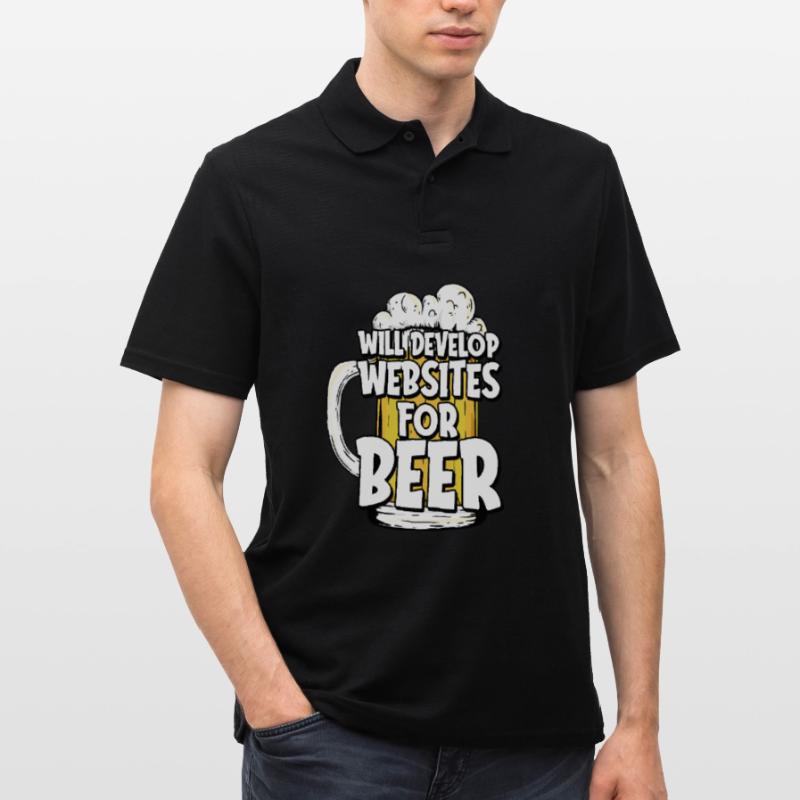Web Developer Web Developer Web Developer Men's Polo Shirt