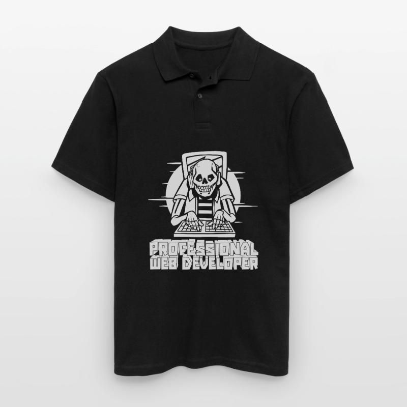 Web Developer Web Developer Web Developer Men's Polo Shirt