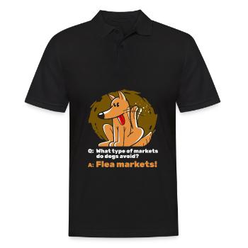 Dog trainer Dog trainer - Men's Polo Shirt - black - Front - Kai (181cm)