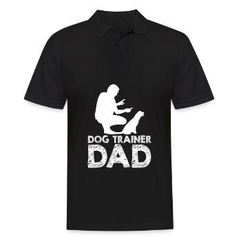 Dresseur de chiens Dresseur de chiens - Polo Homme - noir - Devant - Kai (181cm)
