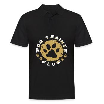 Dresseur de chiens Dresseur de chiens - Polo Homme - noir - Devant - Kai (181cm)