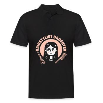 Coiffeuse Coiffeuse Fille - Polo Homme - noir - Devant - Kai (181cm)