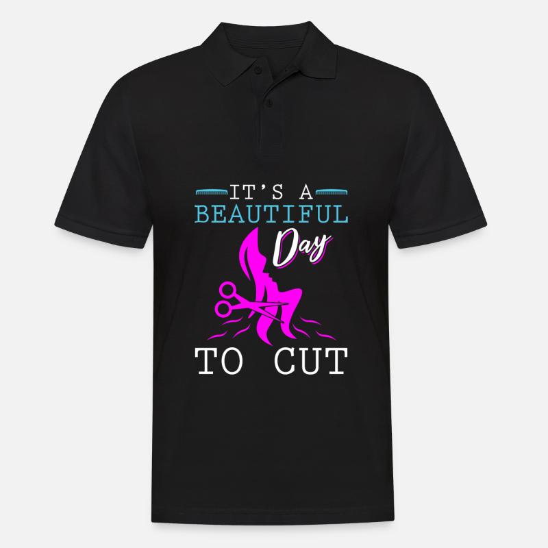 Coiffeur Coiffeur - Polo Homme - noir