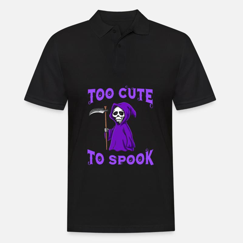 Halloween - Männer Poloshirt - Schwarz