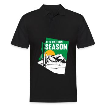 Cactus Garden Cactus - Polo Homme - noir - Devant - Kai (181cm)