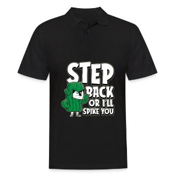 Cactus Jardin Cactus - Polo Homme - noir - Devant - Kai (181cm)