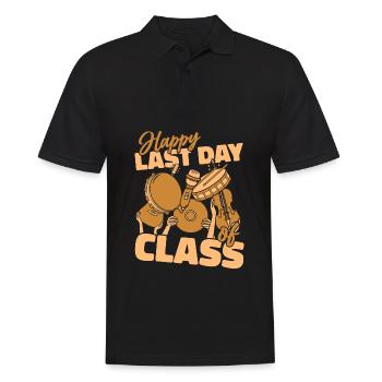 Professeurs de musique Professeurs de musique Retraités - Polo Homme - noir - Devant - Kai (181cm)