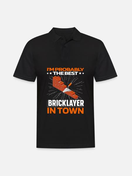 Masonry brick - Men's Polo Shirt - black