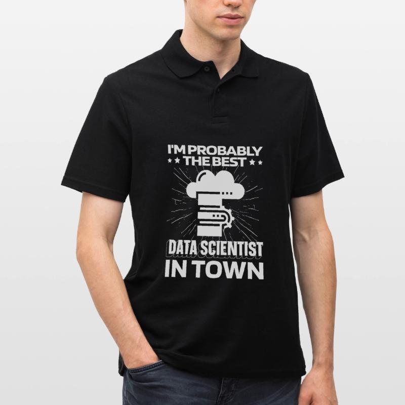 Data Science Data Analyst Server Männer Poloshirt