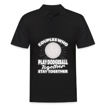 Couple de ballon chasseur - Polo Homme - noir - Devant - Kai (181cm)