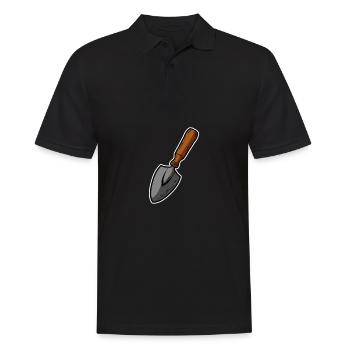 Hobby Gardener Garden - Men's Polo Shirt - black - Front - Kai (181cm)