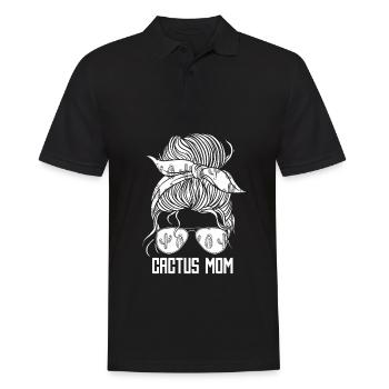 Jardin de cactus - Polo Homme - noir - Devant - Kai (181cm)