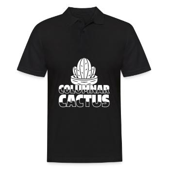 Jardin de cactus - Polo Homme - noir - Devant - Kai (181cm)