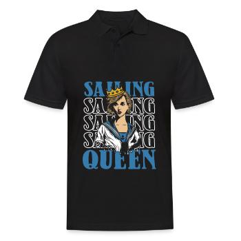 Voilier Queen - Polo Homme - noir - Devant - Kai (181cm)