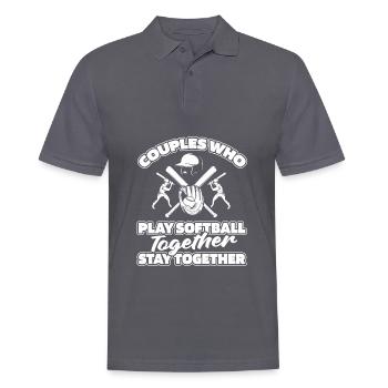 Paire de balle molle - Polo Homme - charbon - Devant - Nico (186cm)