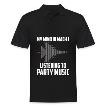Sound Engineer Sound Engineer Humor Sound Engineer - Men's Polo Shirt - black - Front - Kai (181cm)