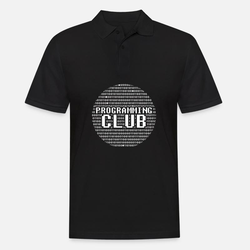 Developer Coder Programmer Association - Men's Polo Shirt - black