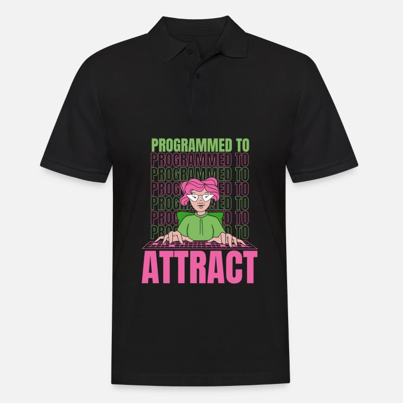 Développeur Coder Programmeur Drôle - Polo Homme - noir