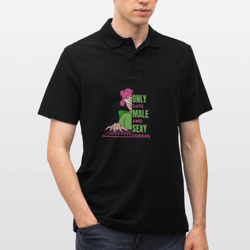 Developer Coder Programmer Humor Men's Polo Shirt