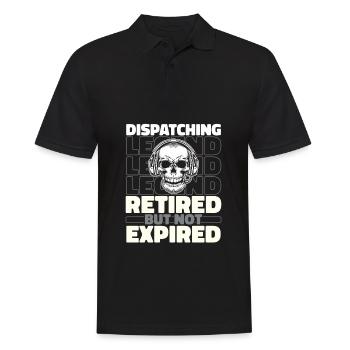 Emergency Call Control Center Operations Center Retired - Men's Polo Shirt - black - Front - Kai (181cm)