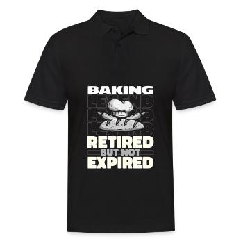 Boulangerie Baker Bakery Retraité - Polo Homme - noir - Devant - Kai (181cm)