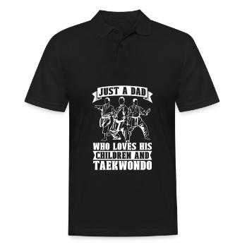 Taekwondo Père Taekwondo - Polo Homme - noir - Devant - Kai (181cm)