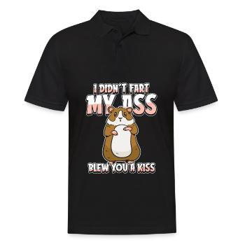 Guinea Pig Guinea Pig Humor - Men's Polo Shirt - black - Front - Kai (181cm)