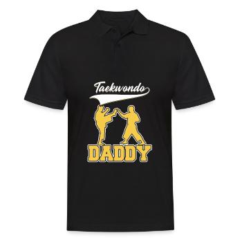 Taekwondo Vati Taekwondo Vater - Männer Poloshirt - Schwarz - Vorne - Kai (181cm)