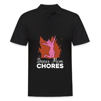 Maman Mère Devoir agaçant Danse Mère - Polo Homme - noir - Devant - Kai (181cm)