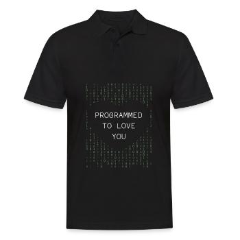 Developer Coder Programmer - Men's Polo Shirt - black - Front - Kai (181cm)