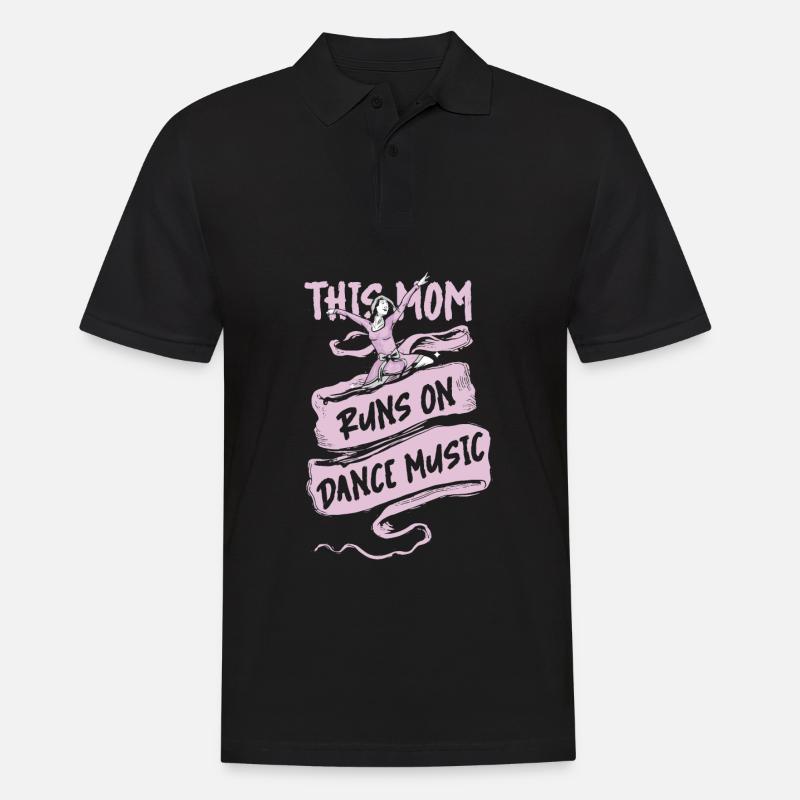 Mor Mor Mor Dans Mor - Herre poloshirt - sort