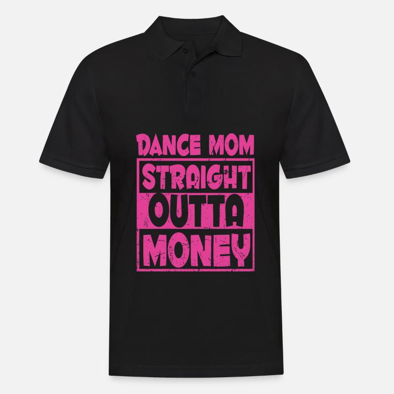 Maman Mère Mère Danse Mère - Polo Homme - noir