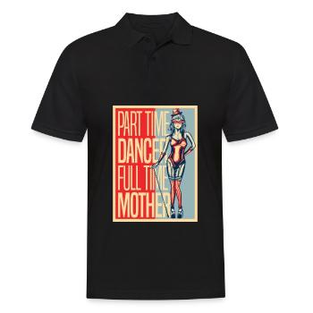Mom Mutter Mutter Tanz Mutter - Männer Poloshirt - Schwarz - Vorne - Kai (181cm)