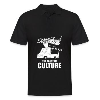 Cuisine de rue - Polo Homme - noir - Devant - Kai (181cm)