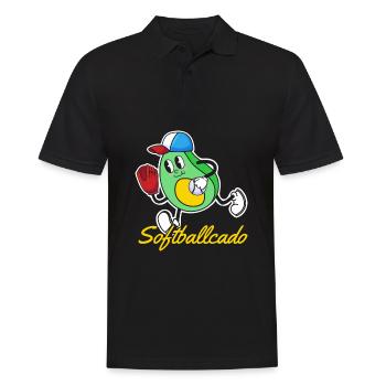 Avocat de softball - Polo Homme - noir - Devant - Kai (181cm)