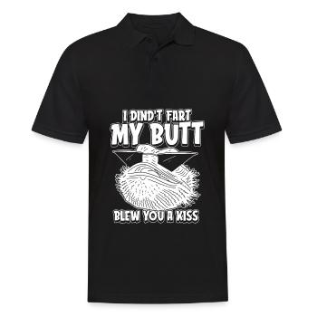 Bartagame Bearded Dragon Humor - Männer Poloshirt - Schwarz - Vorne - Kai (181cm)