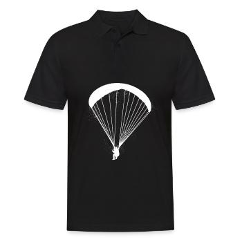 Paragliding Paragliding - Men's Polo Shirt - black - Front - Kai (181cm)